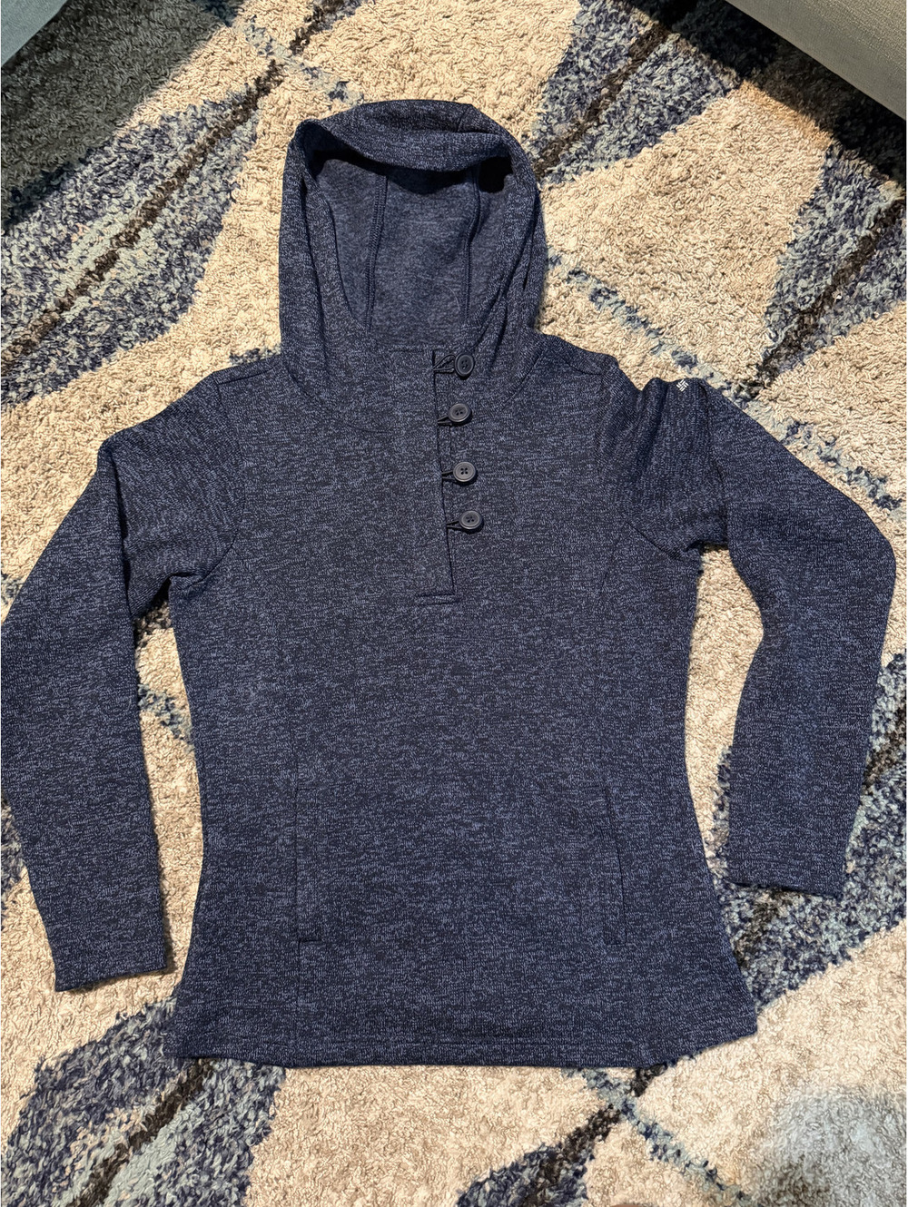 Columbia Quarter Button-Up Hoodie